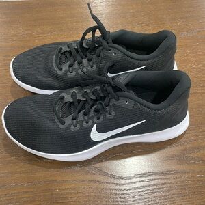 Nike Flex Black Running Shoes, Size 7.5